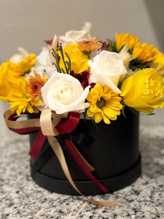 cake and flower